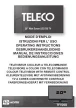 Teleco TFV20D Operating Instructions Manual preview