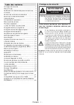 Preview for 2 page of Teleco TFV20D Operating Instructions Manual