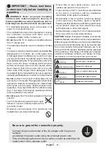 Preview for 48 page of Teleco TFV20D Operating Instructions Manual