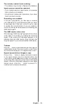 Preview for 60 page of Teleco TFV20D Operating Instructions Manual