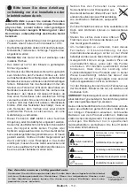 Preview for 113 page of Teleco TFV20D Operating Instructions Manual