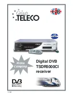 Preview for 1 page of Teleco TSDR5000CI Manual