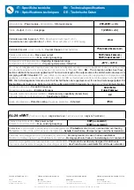 Preview for 8 page of Teleco TUBELITE868A10 Manual