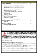 Preview for 2 page of Teleco TVPLT868C80T0 Manual