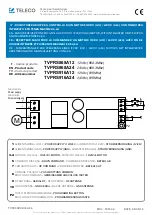 Teleco TVPRS868A24 Manual preview