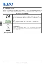 Preview for 38 page of Teleco WFT400 Installation Manual And User'S Manual