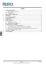 Preview for 54 page of Teleco WFT400 Installation Manual And User'S Manual