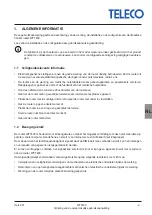 Preview for 55 page of Teleco WFT400 Installation Manual And User'S Manual