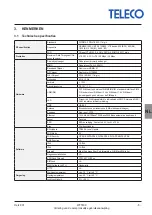 Preview for 57 page of Teleco WFT400 Installation Manual And User'S Manual