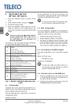 Preview for 24 page of Teleco WFT402 Manual