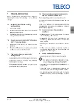 Preview for 25 page of Teleco WFT402 Manual