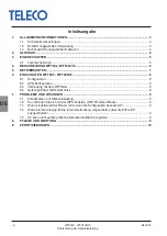 Preview for 42 page of Teleco WFT402 Manual