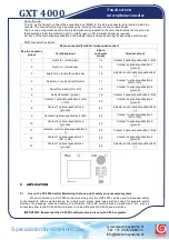 Preview for 4 page of Telecom GXT 4000 Manual