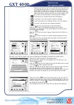 Preview for 9 page of Telecom GXT 4000 Manual