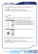 Preview for 10 page of Telecom GXT 4000 Manual