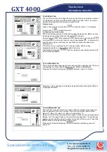 Preview for 12 page of Telecom GXT 4000 Manual