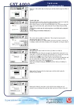 Preview for 13 page of Telecom GXT 4000 Manual