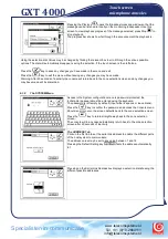 Preview for 16 page of Telecom GXT 4000 Manual