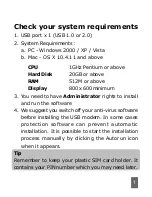 Preview for 2 page of Telecom MF636 User Manual