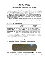 Preview for 4 page of TeleCorder UC-02B User Manual