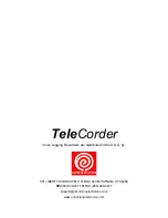 Preview for 23 page of TeleCorder UC-02B User Manual