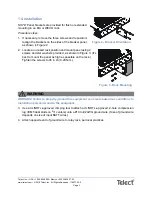 Preview for 3 page of Telect 009-7000-0104 Installation Manual