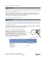Preview for 10 page of Telect 009-8004-0208 Installation Manual