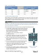 Предварительный просмотр 11 страницы Telect 009-8004-0208 Installation Manual