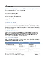 Preview for 16 page of Telect 009-8004-0208 Installation Manual