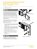 Предварительный просмотр 6 страницы Telect Dual-Feed 350A 10/10-TPA User Manual