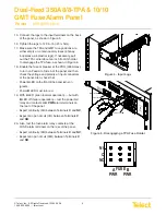 Предварительный просмотр 8 страницы Telect Dual-Feed 350A 10/10-TPA User Manual