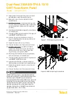 Предварительный просмотр 9 страницы Telect Dual-Feed 350A 10/10-TPA User Manual