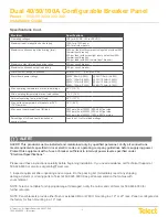 Preview for 3 page of Telect T009-5 Series Installation Manual