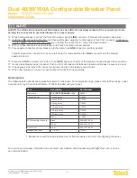 Preview for 8 page of Telect T009-5 Series Installation Manual