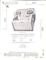 Предварительный просмотр 1 страницы Telectro 1975 Manual