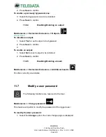 Preview for 87 page of Teledata s.r.l. ONEMINI User And Installation Manual