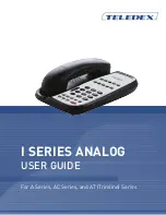 Teledex A Series User Manual preview