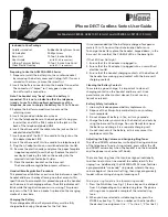 Preview for 1 page of Teledex AC8205S User Manual