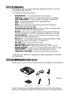 Preview for 4 page of Teledex B120D User Manual