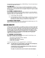 Preview for 9 page of Teledex B120D User Manual