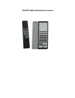 Предварительный просмотр 1 страницы Teledex E103-DCX User Manual