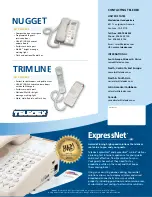 Preview for 4 page of Teledex Guestroom Phones Features