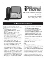 Teledex iPhone SIP LD4100 User Manual preview