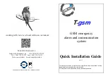 Preview for 1 page of Teledif T-gsm Quick Installation Manual