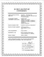 Preview for 3 page of Teledyne Analytical Instruments 3000PA-EU Operating Instructions Manual