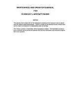 Предварительный просмотр 3 страницы Teledyne Continental Motors IO-550-D Maintenance And Operator'S Manual