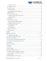 Preview for 3 page of Teledyne e2V EV71YC1CNT2010-BA0 User Manual