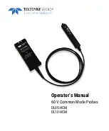 Teledyne Lecroy Everywhereyoulook DL05-HCM Operator'S Manual предпросмотр