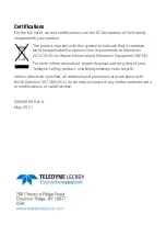 Preview for 12 page of Teledyne Lecroy Everywhereyoulook OE6250G-M User Manual