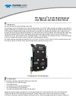 Teledyne Lecroy PCI Express 5.0 x16 Slot Interposer User Manual And Quick Start Manual preview